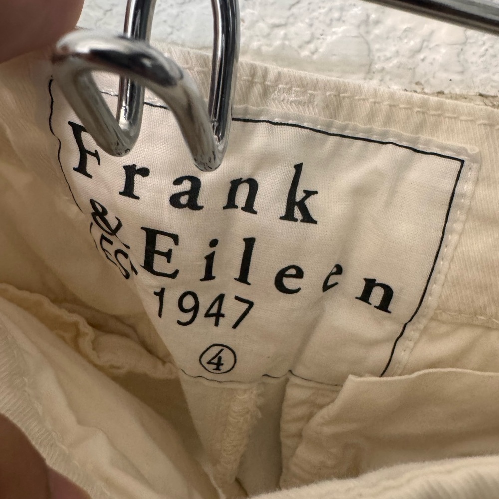 Frank & Eileen Women's Westport Italian Wide-Leg Chino - Picture 5 of 7